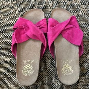 Vince Camuto pink sandals
